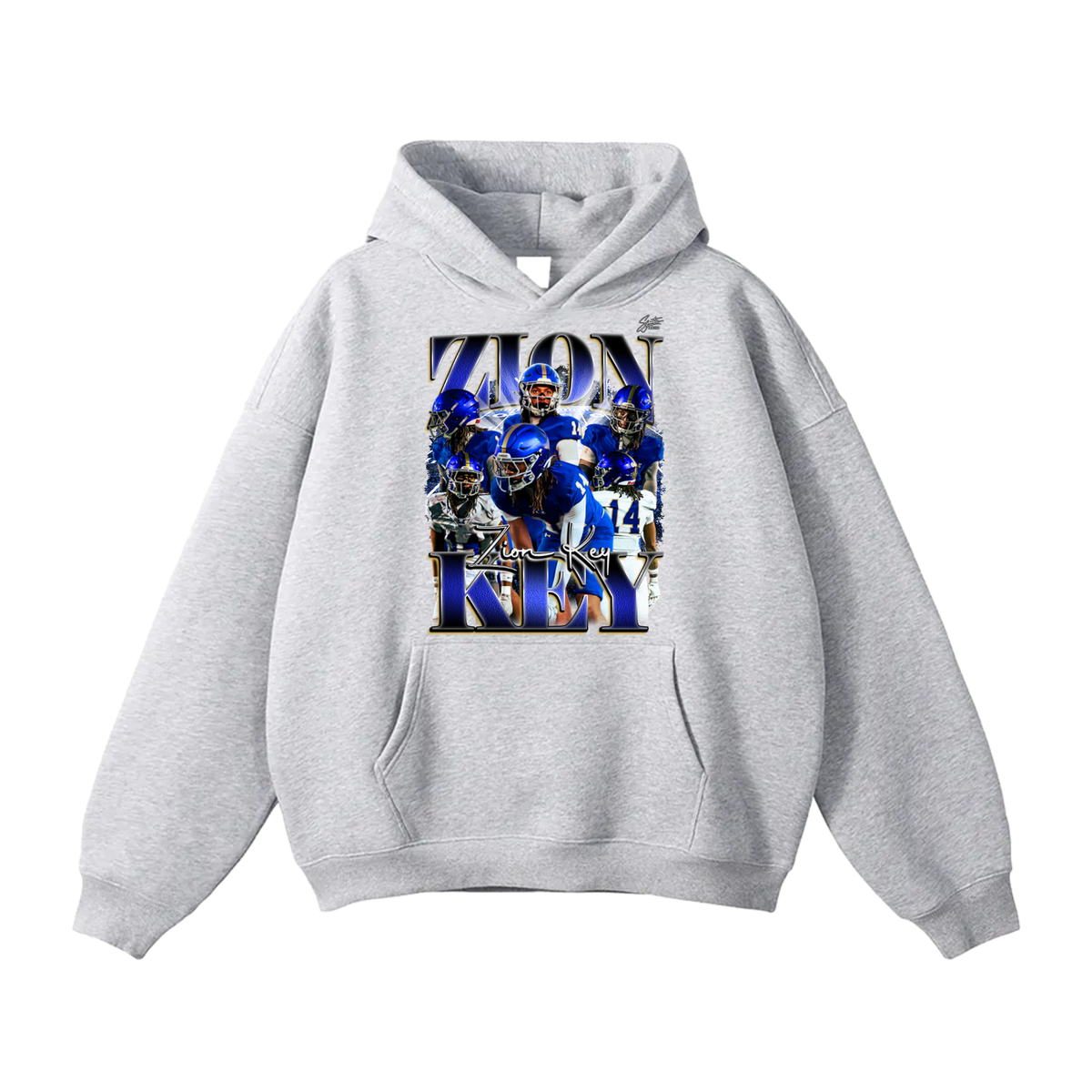 Zion Key Oversize Fleeced Hoodie