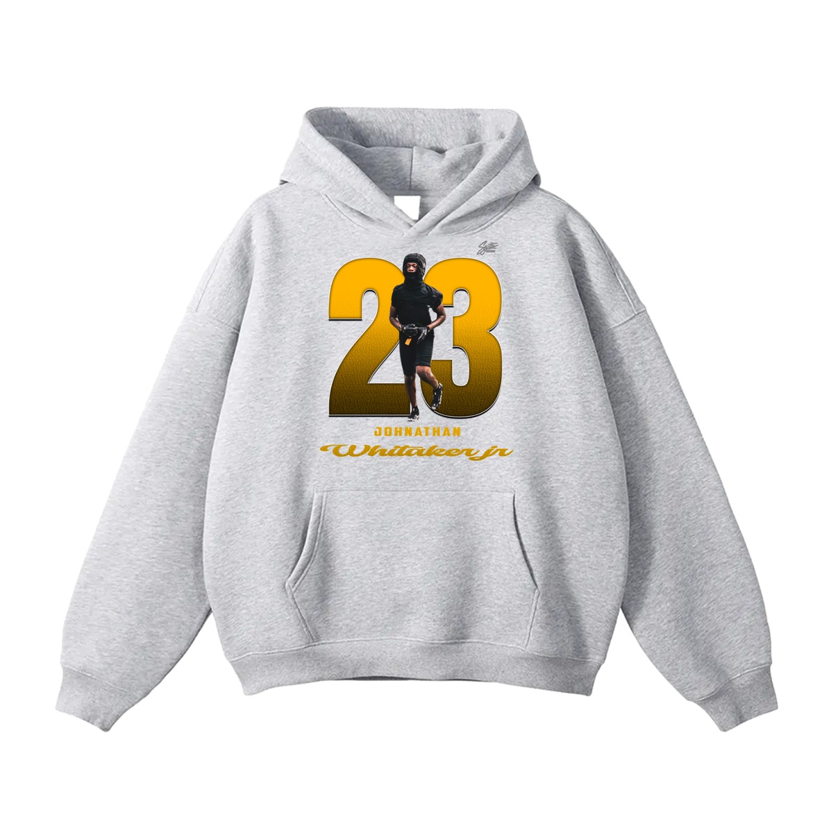 Johnathan Whitaker jr Oversize Fleeced Hoodie