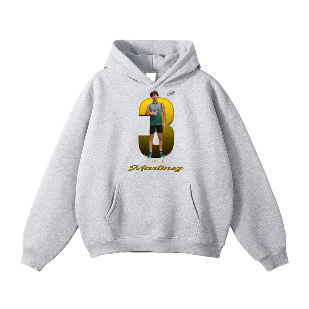 Josue Martinez Oversize Fleeced Hoodie