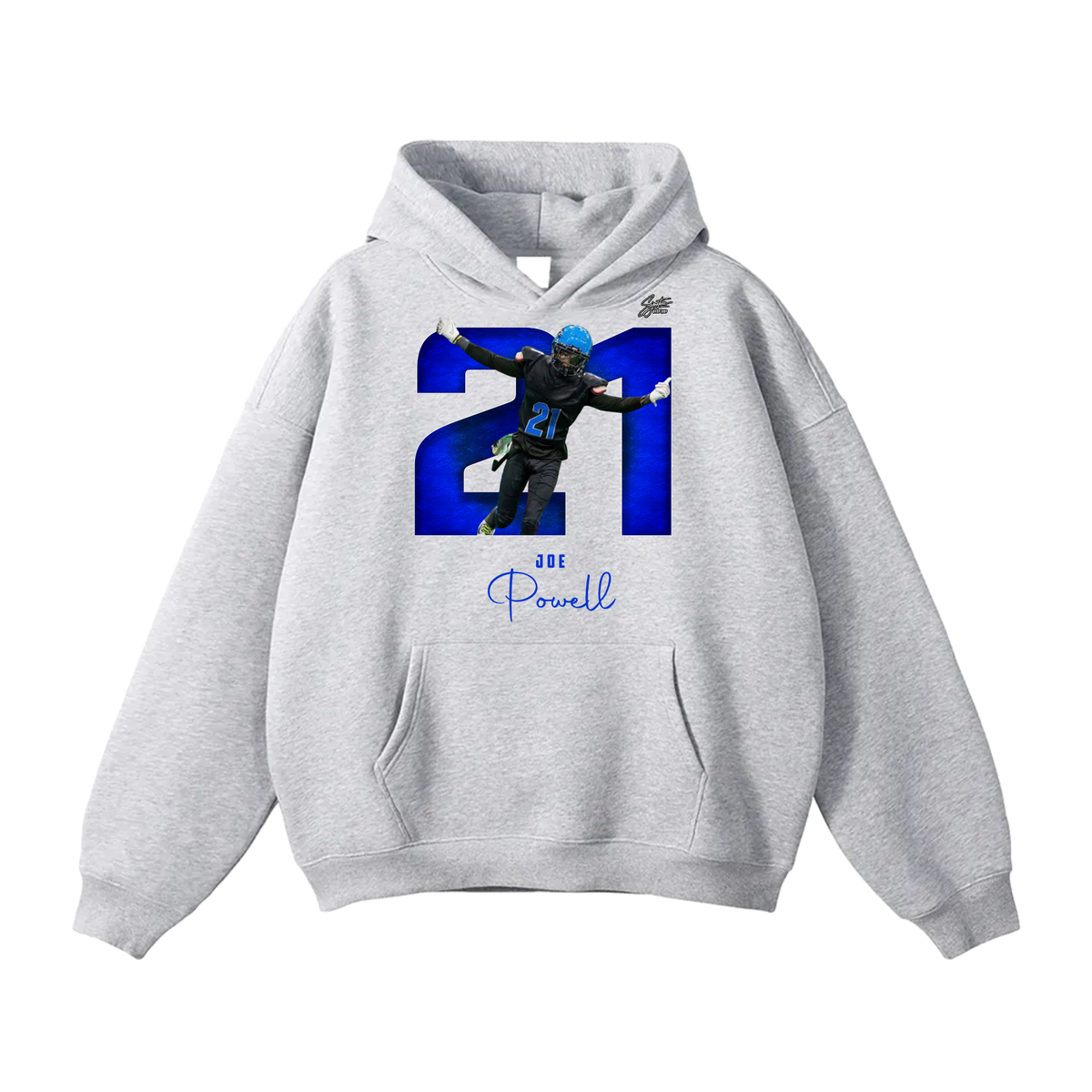 Joe Powell Oversize Fleeced Hoodie