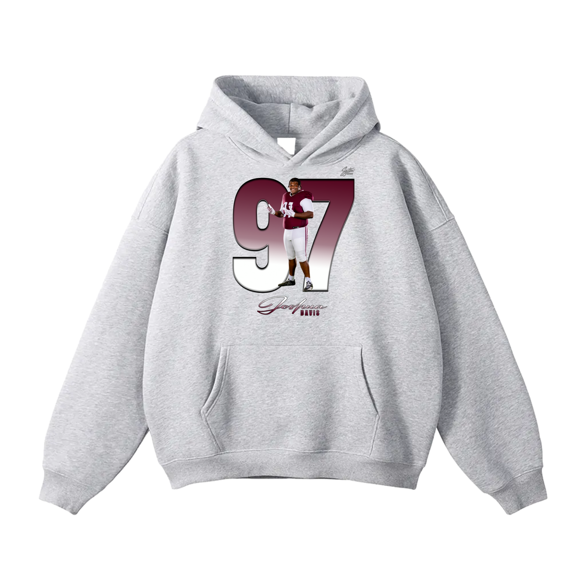 Joshua Davis Oversize Fleeced Hoodie
