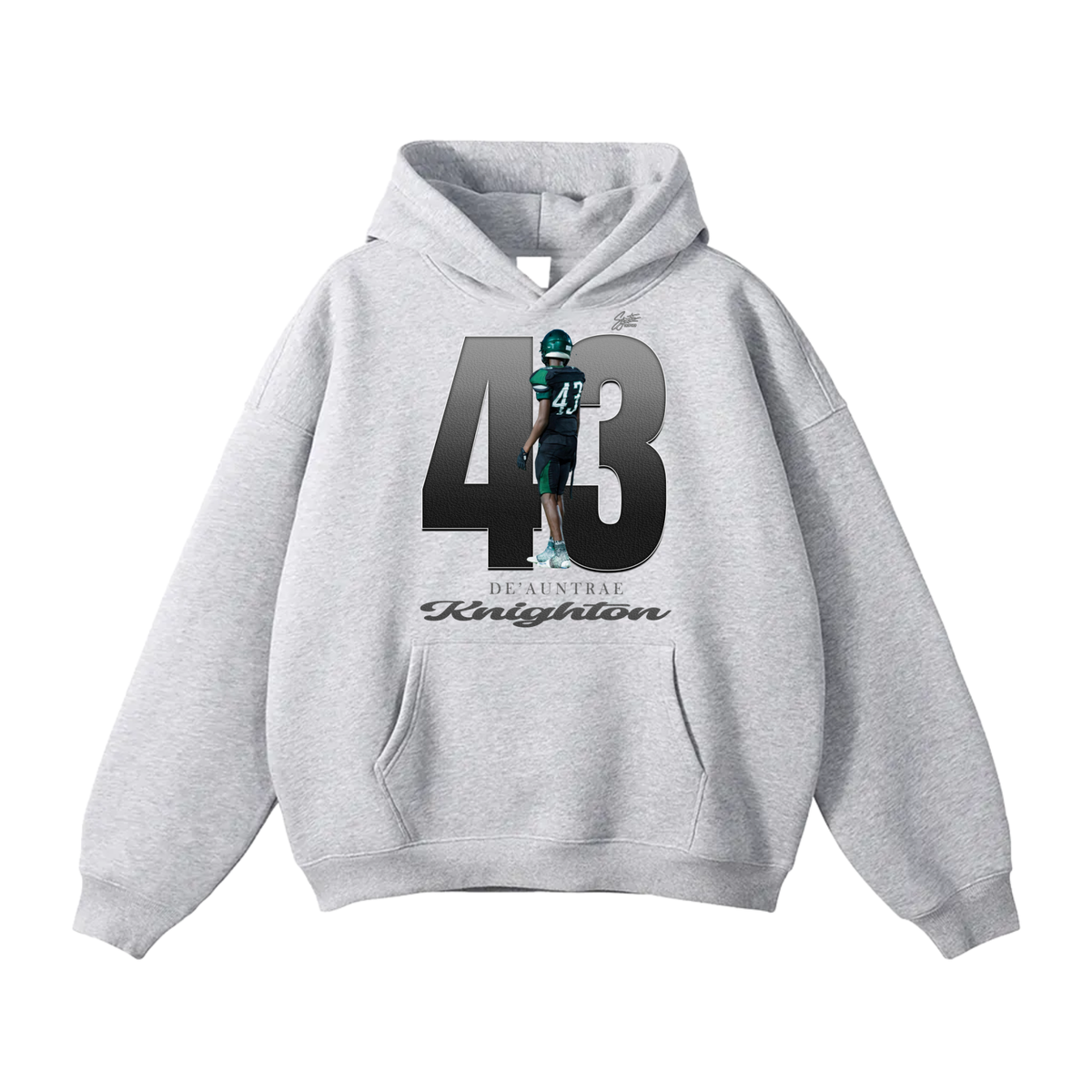 Dextin Washington Oversize Fleeced Hoodie