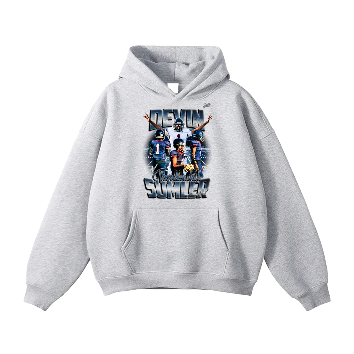 Devin Sumler Oversize Fleeced Hoodie
