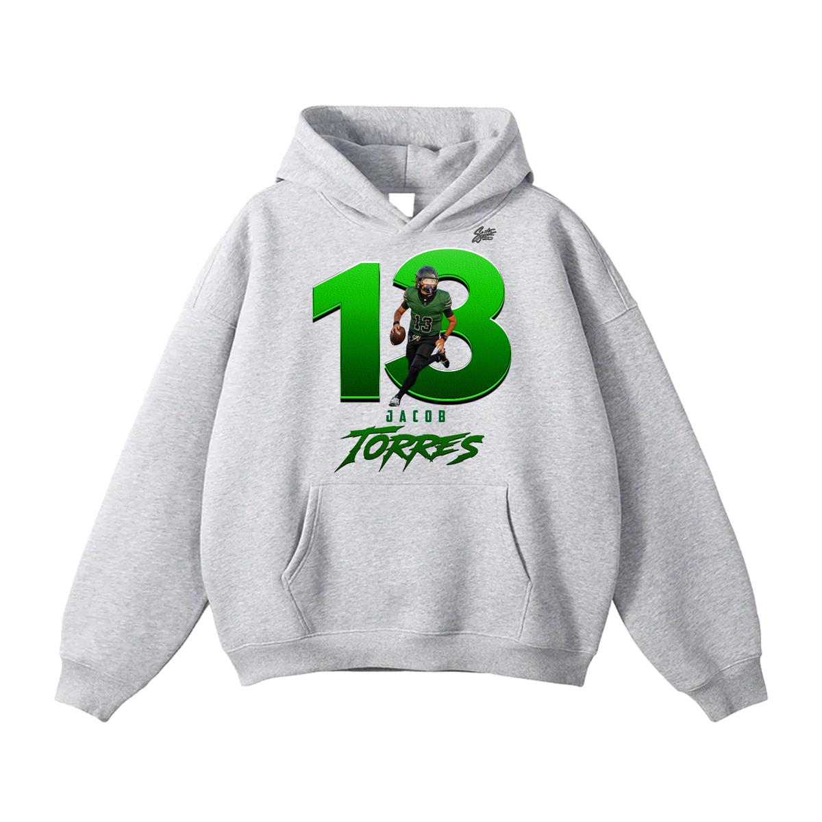 Jacob Torres Oversize Fleeced Hoodie