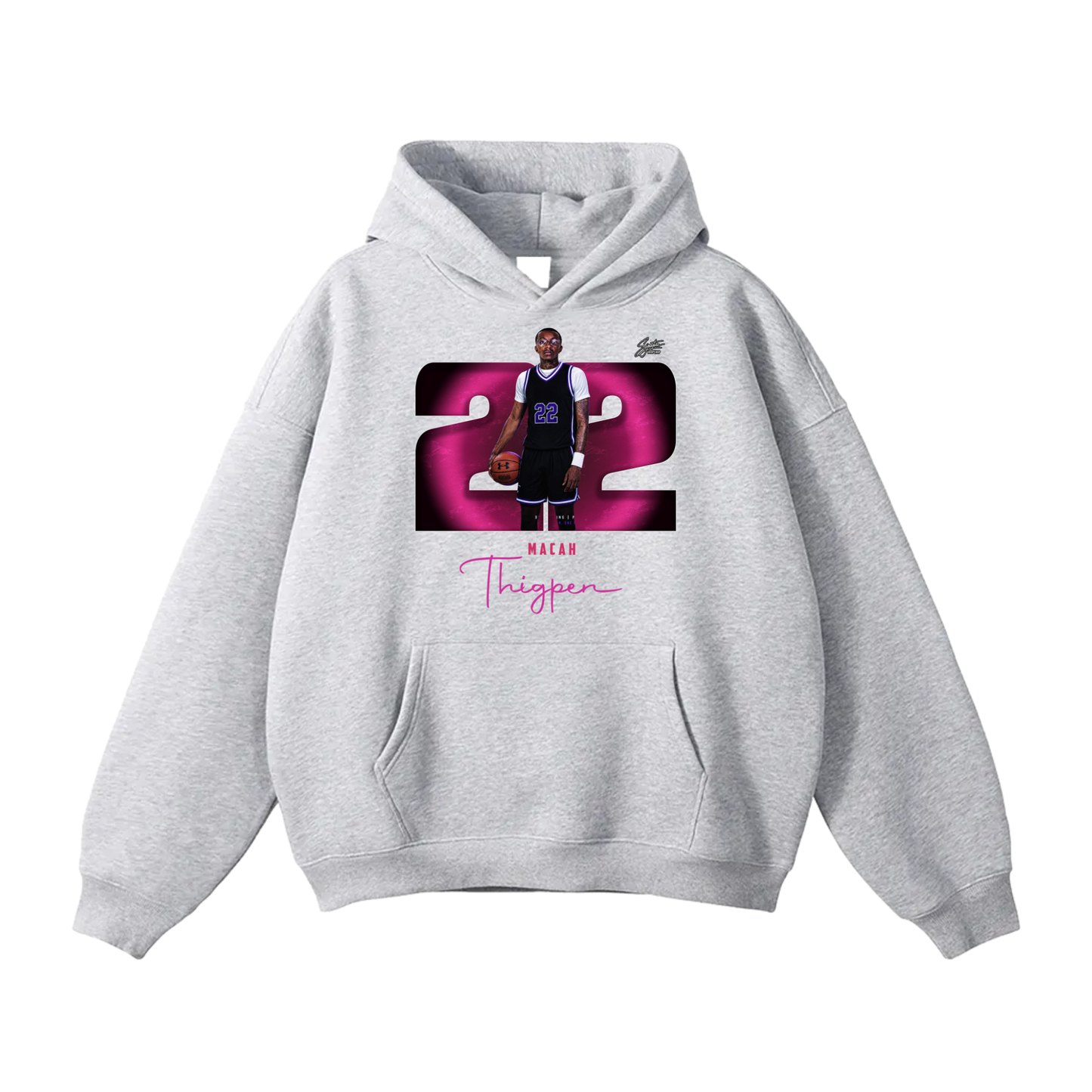 Macah Thigpen Oversize Fleeced Hoodie