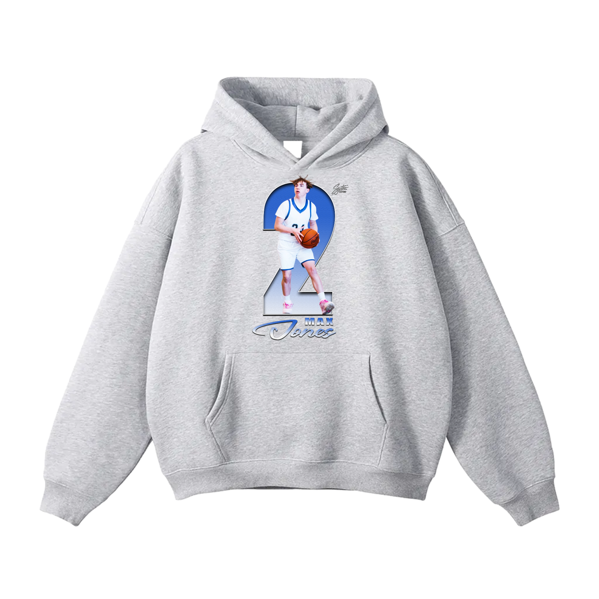 Max Jones Oversize Fleeced Hoodie