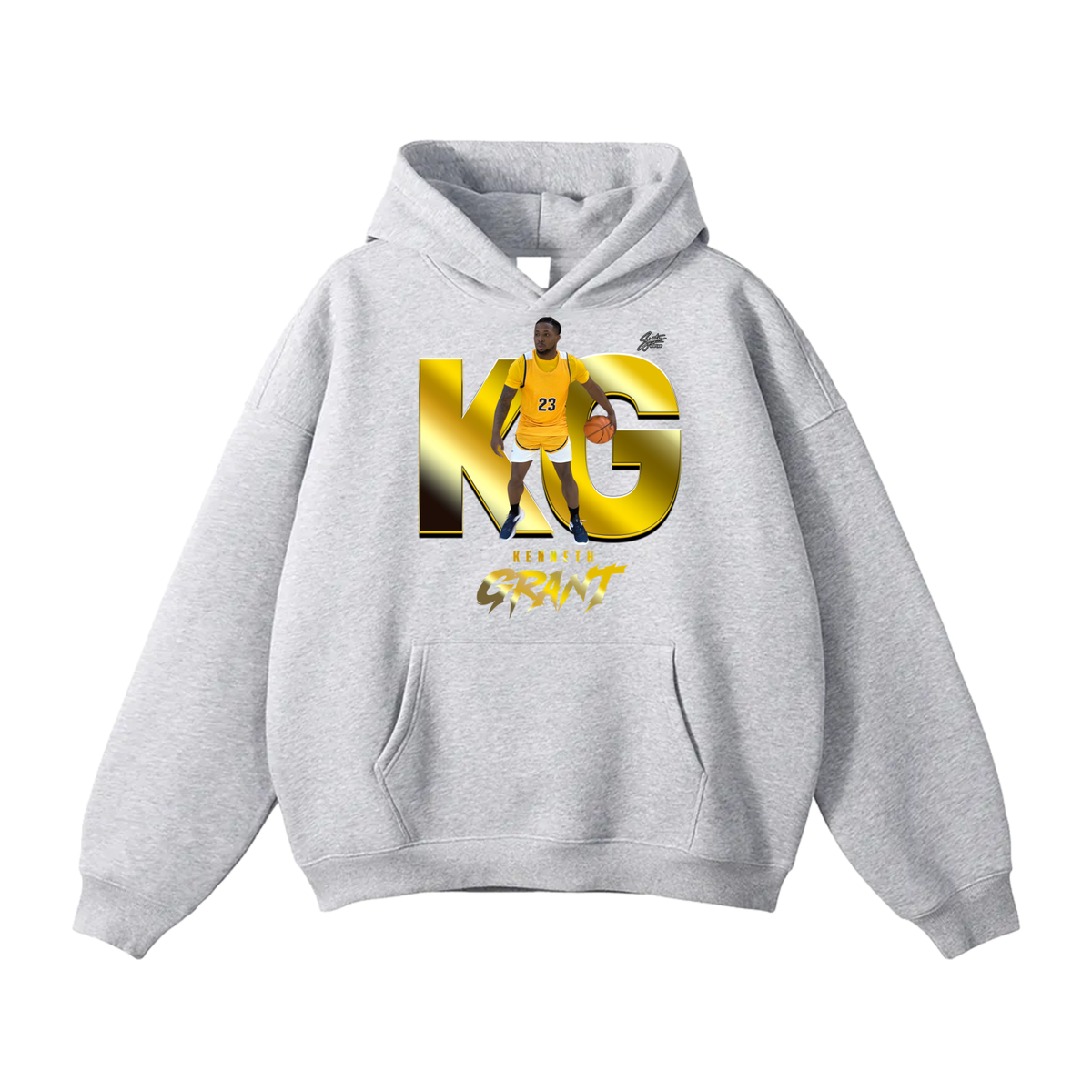 Kenneth Grant Oversize Fleeced Hoodie