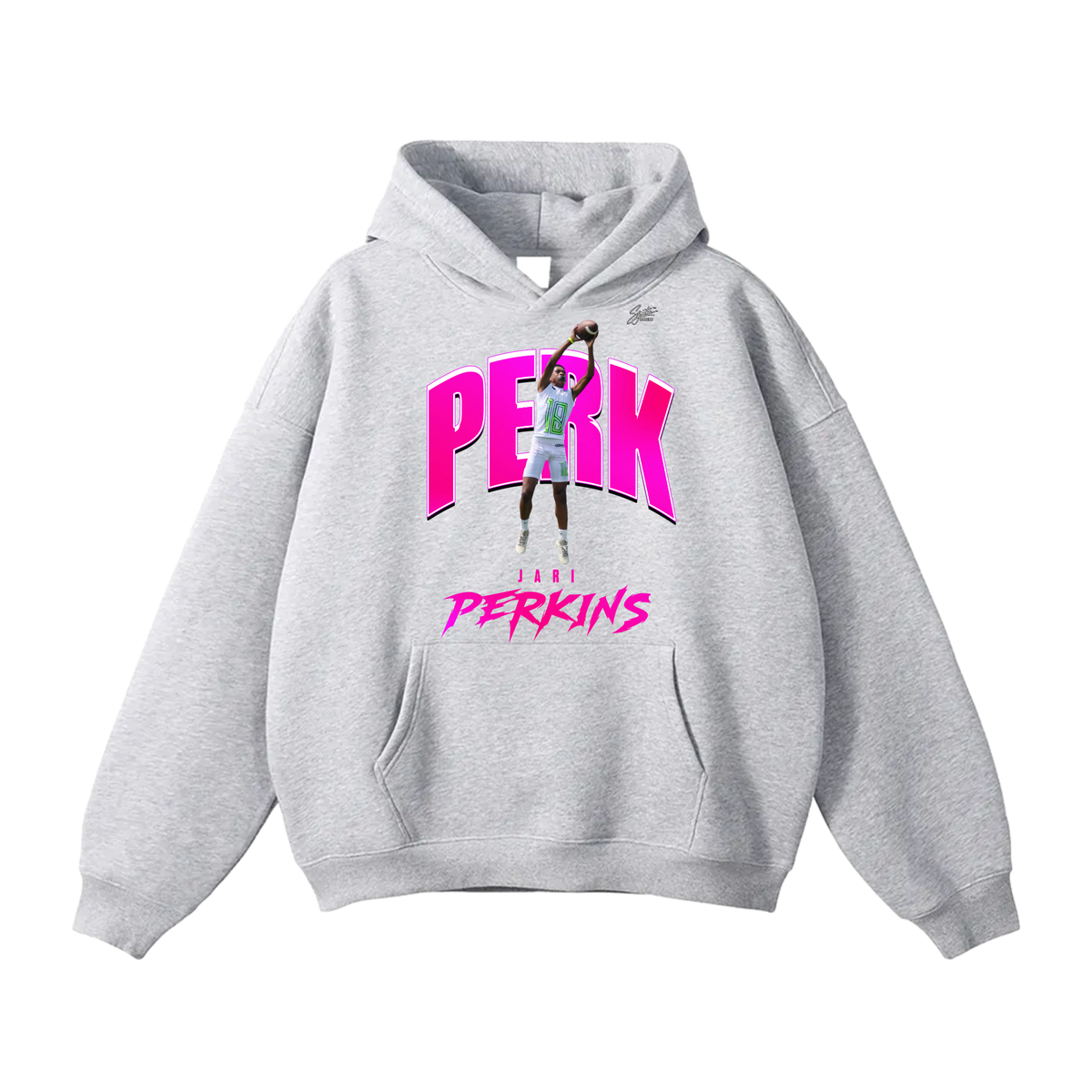 Jari Perkins Oversize Fleeced Hoodie