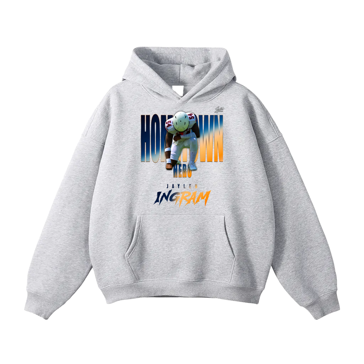 Jaylen Ingram Oversize Fleeced Hoodie