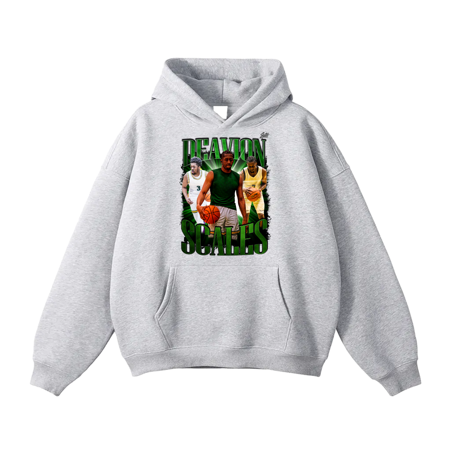 Deavion Scales Oversize Fleeced Hoodie