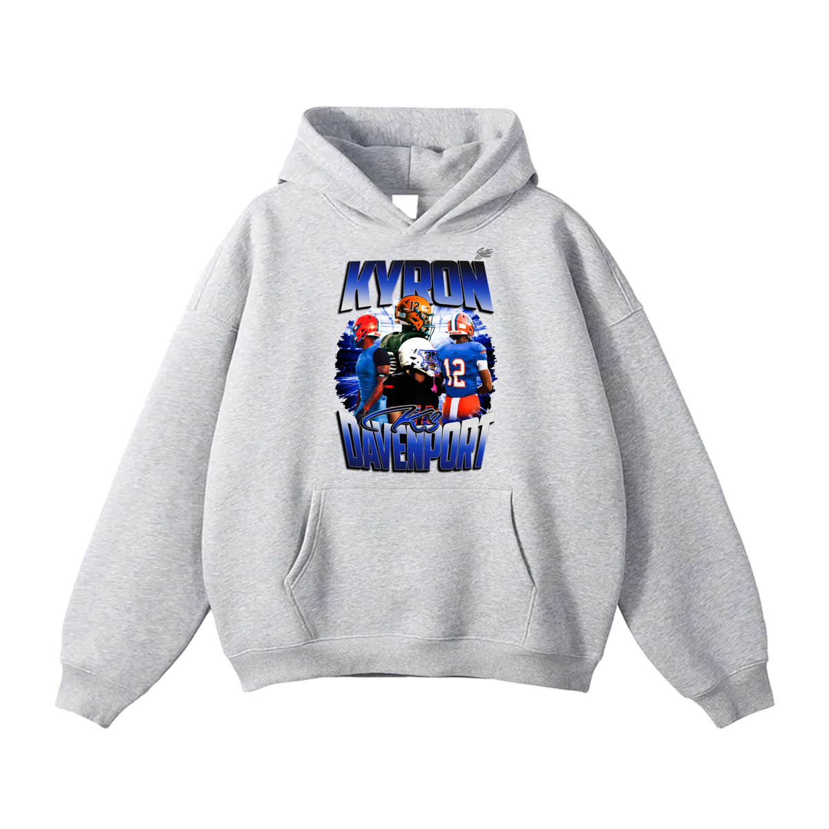 Kyron Davenport Oversize Fleeced Hoodie