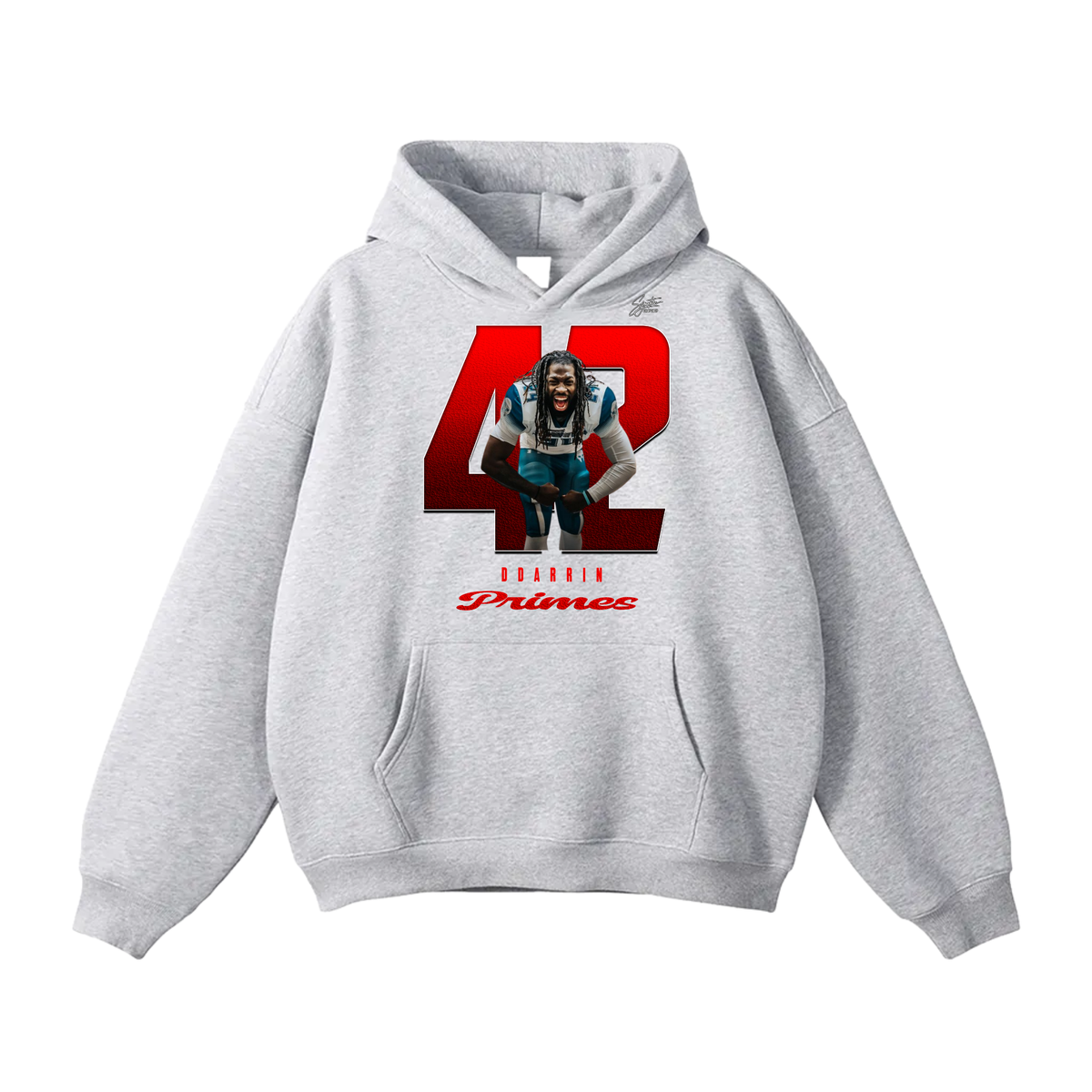 Ddarrin primes Oversize Fleeced Hoodie