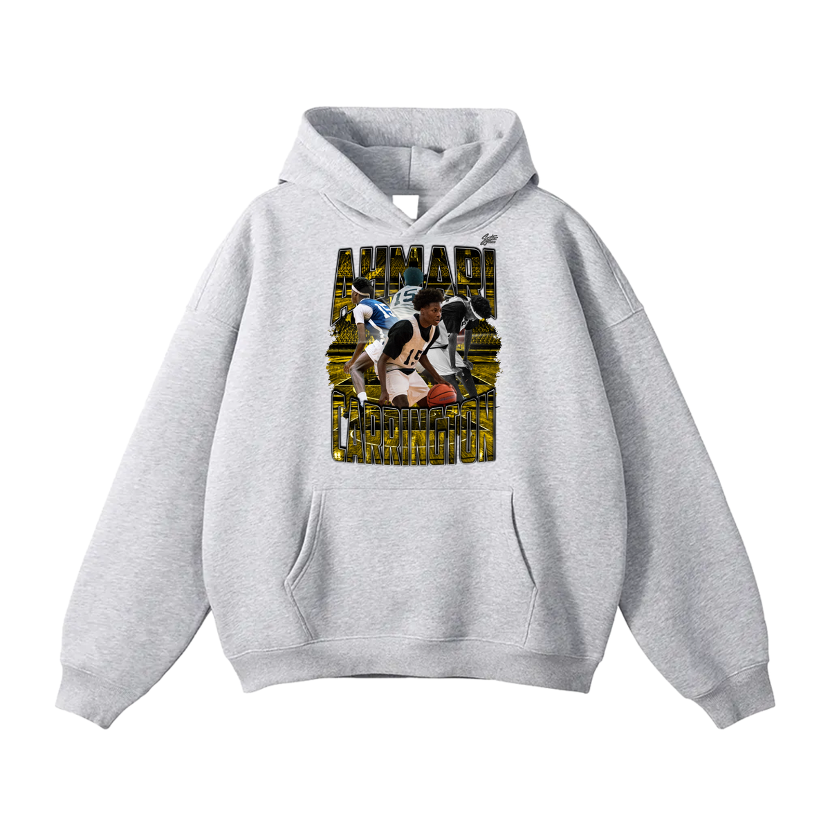 Ahmari Carrington Oversize Fleeced Hoodie