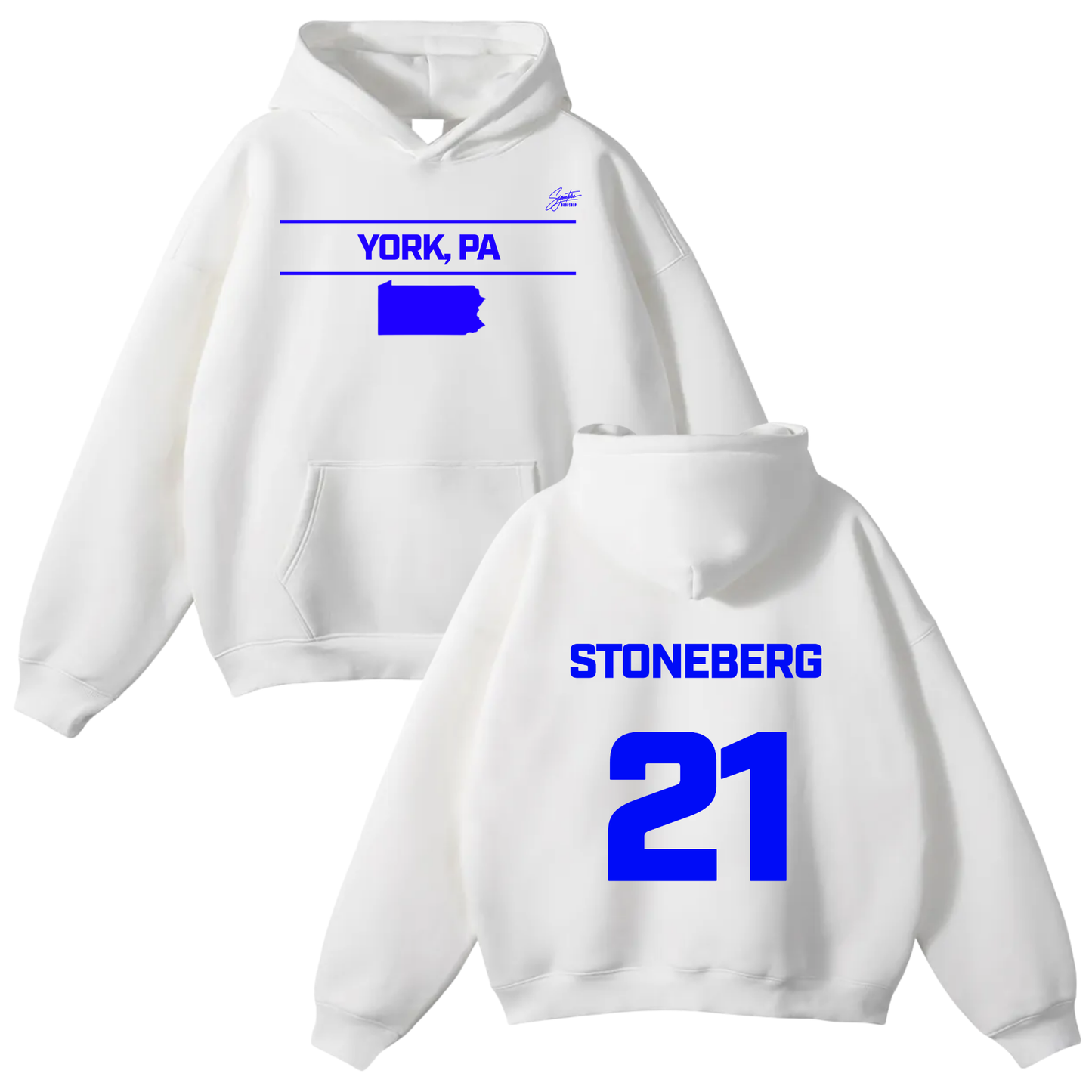 Juliana Stoneberg Oversize Fleeced Hoodie