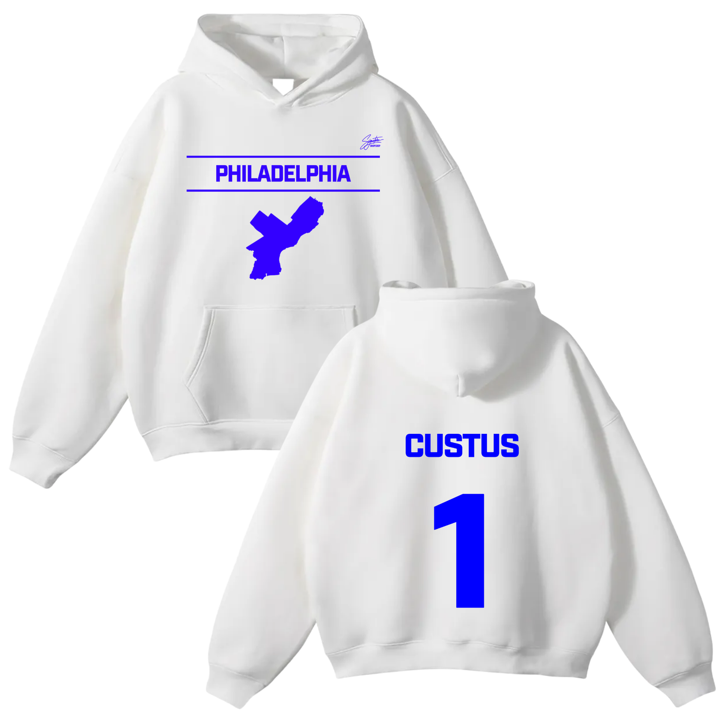 Jasin Custus Oversize Fleeced Hoodie