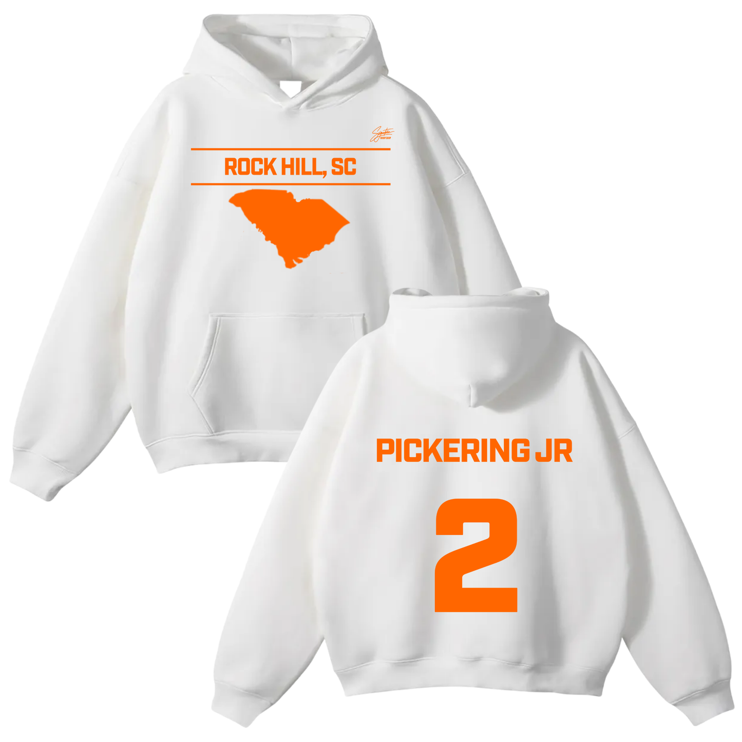 RJ Pickering Jr Oversize Fleeced Hoodie