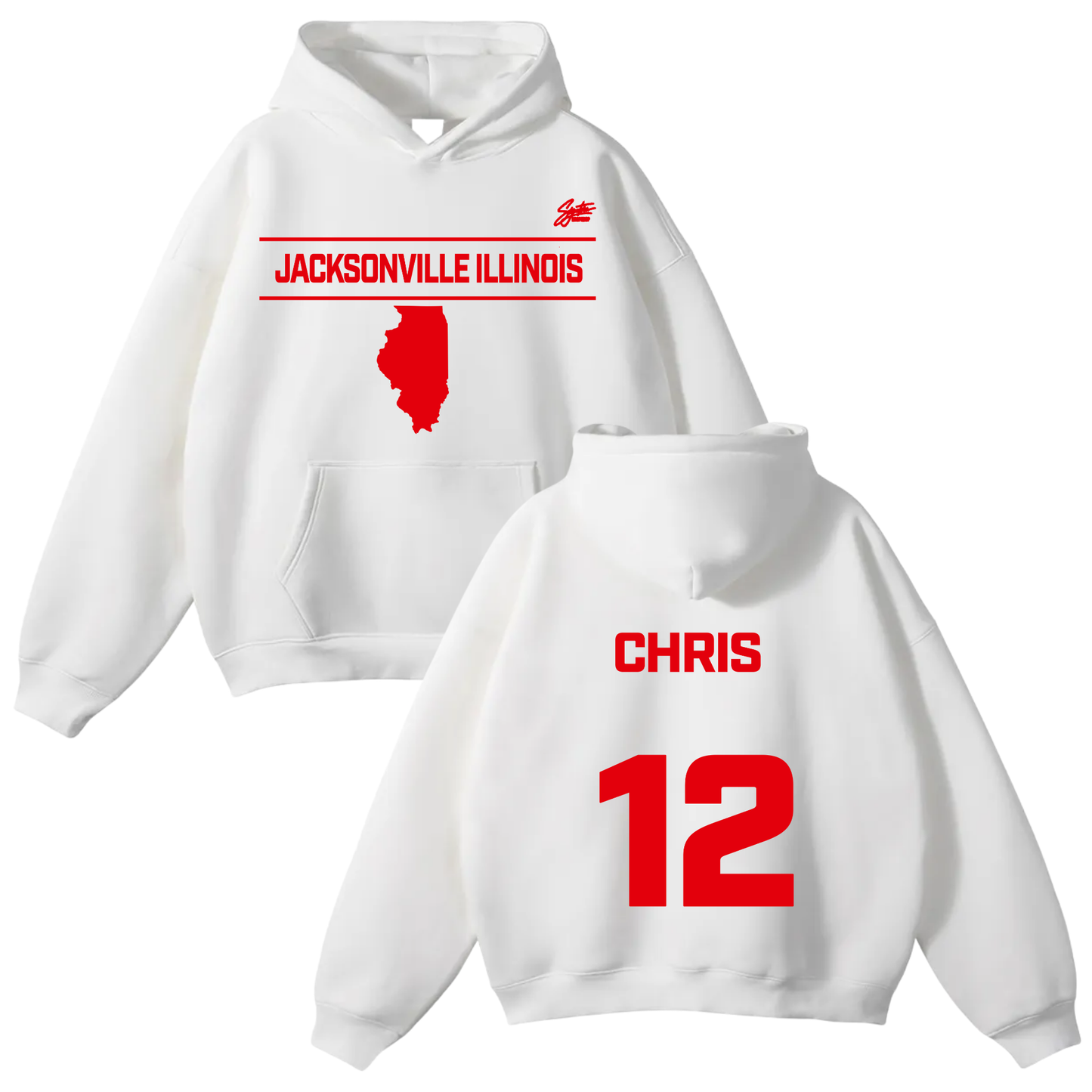 Chris Mulamba Oversize Fleeced Hoodie