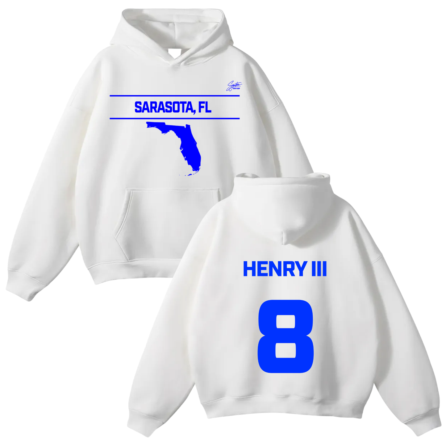 Artie Henry III Oversize Fleeced Hoodie