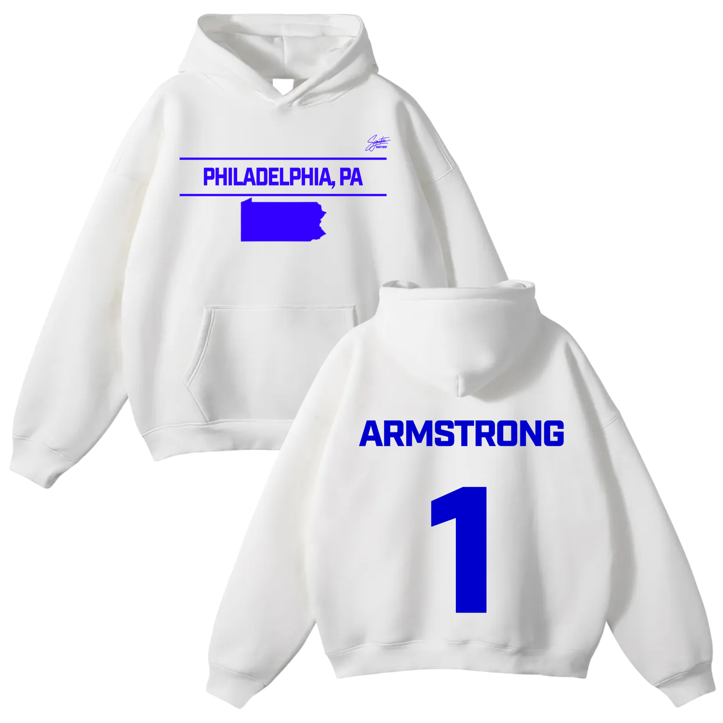 Kalief Armstrong Oversize Fleeced Hoodie