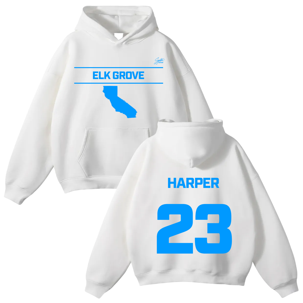 Bryce Harper Oversize Fleeced Hoodie