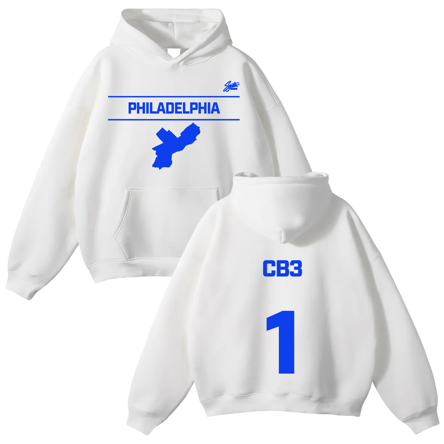 Charlie Belcher III Oversize Fleeced Hoodie
