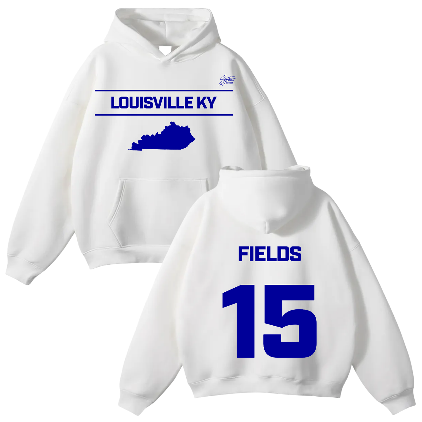 Jy’Ayre Fields Oversize Fleeced Hoodie