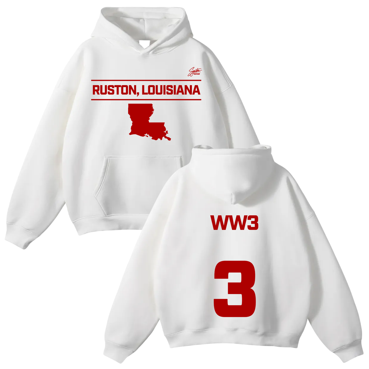 Willie Williams III Oversize Fleeced Hoodie