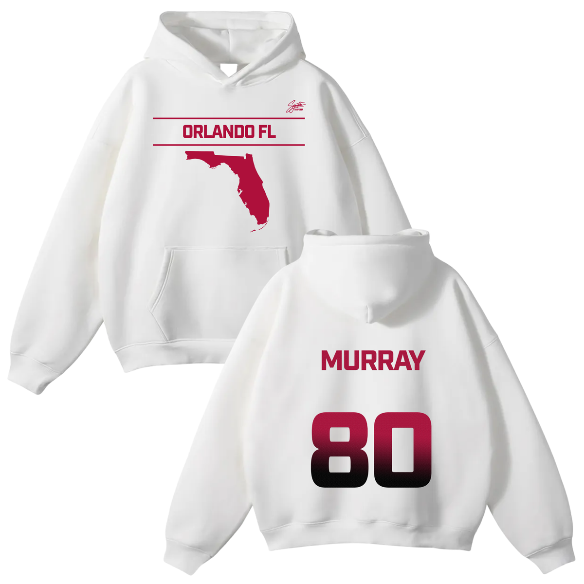 Nyqwan Murray Oversize Fleeced Hoodie