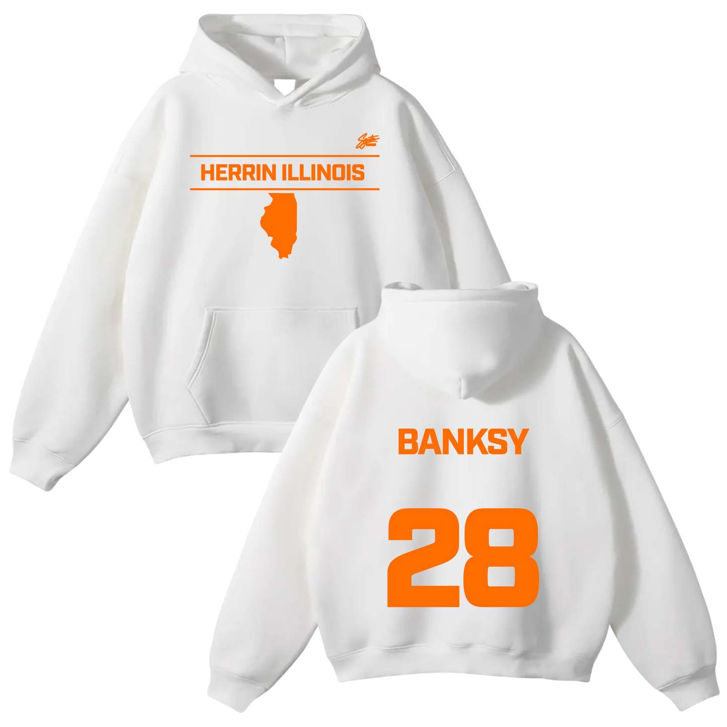 Camden Banks Oversize Fleeced Hoodie