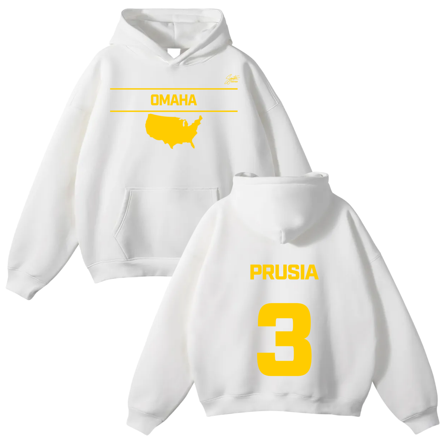 Desmond Prusia Oversize Fleeced Hoodie