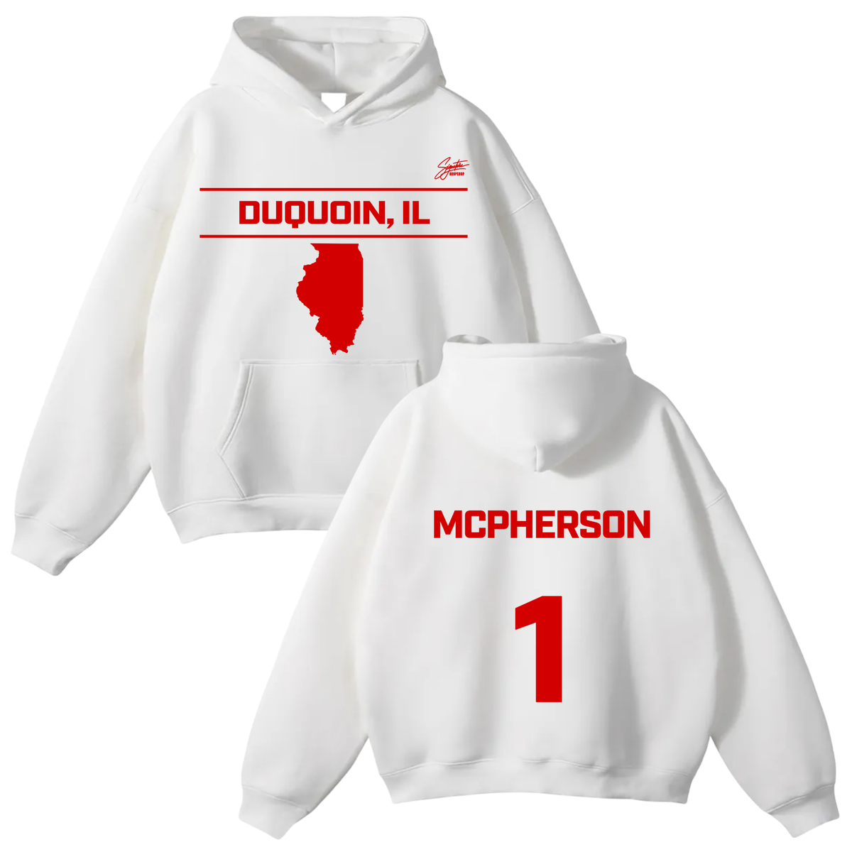 Carter McPherson Oversize Fleeced Hoodie
