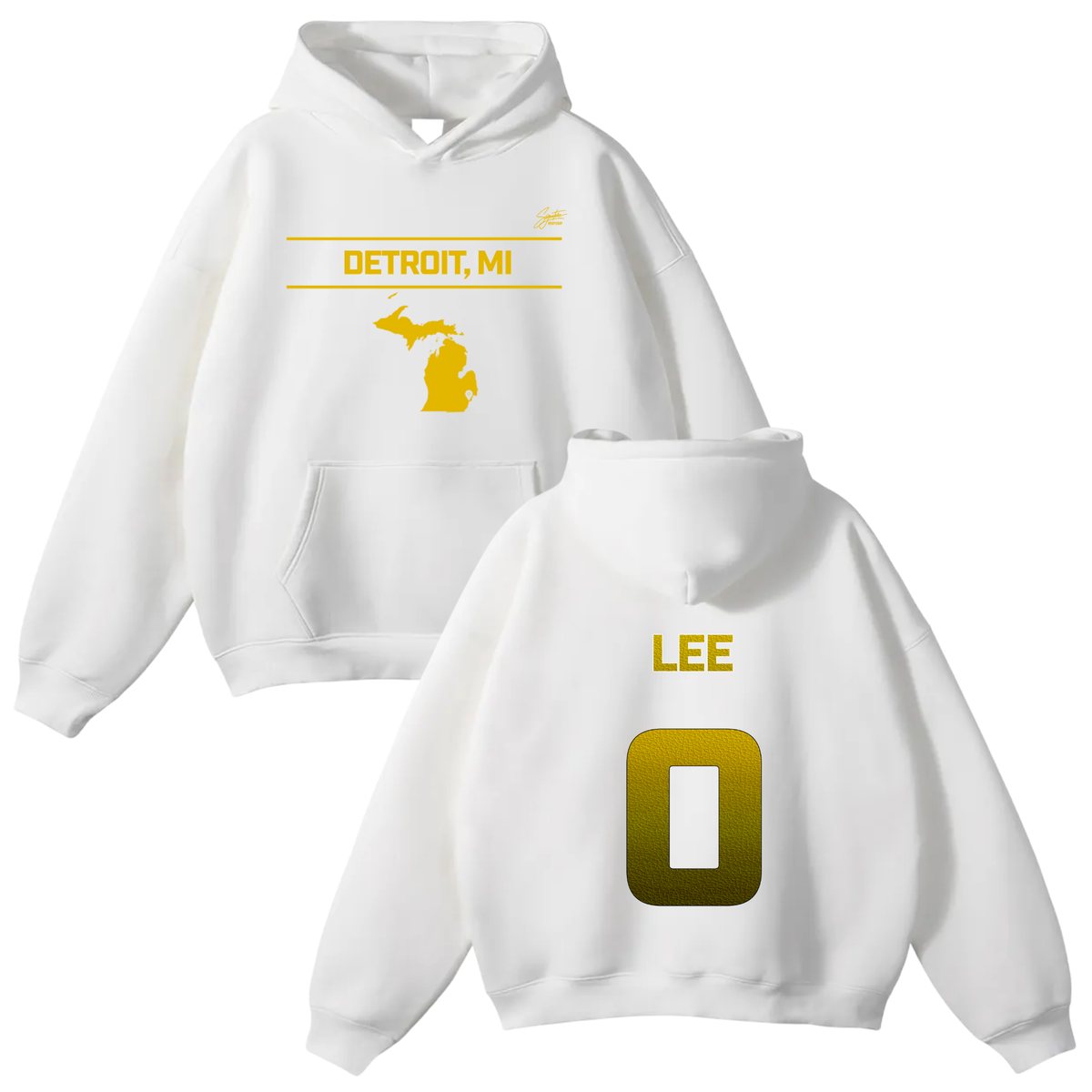 Joseph Lee Oversize Fleeced Hoodie