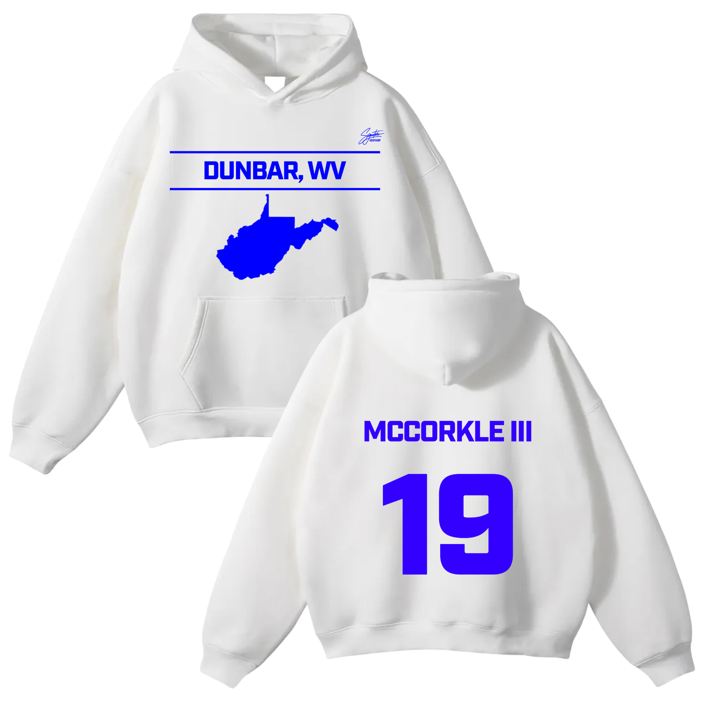 Chris Mccorkle III Oversize Fleeced Hoodie