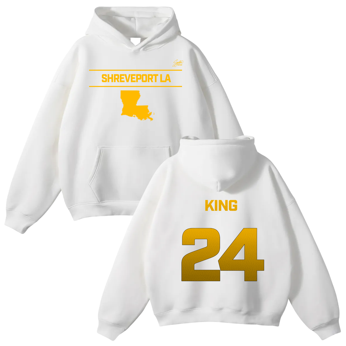 JaTreyviel King Oversize Fleeced Hoodie