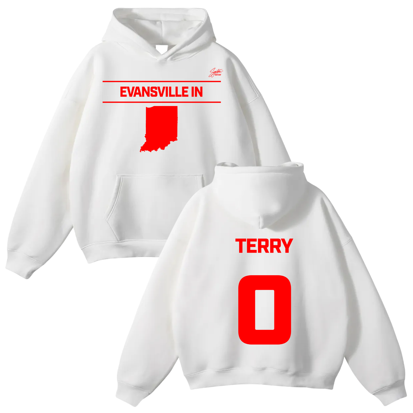 Myles Terry Oversize Fleeced Hoodie