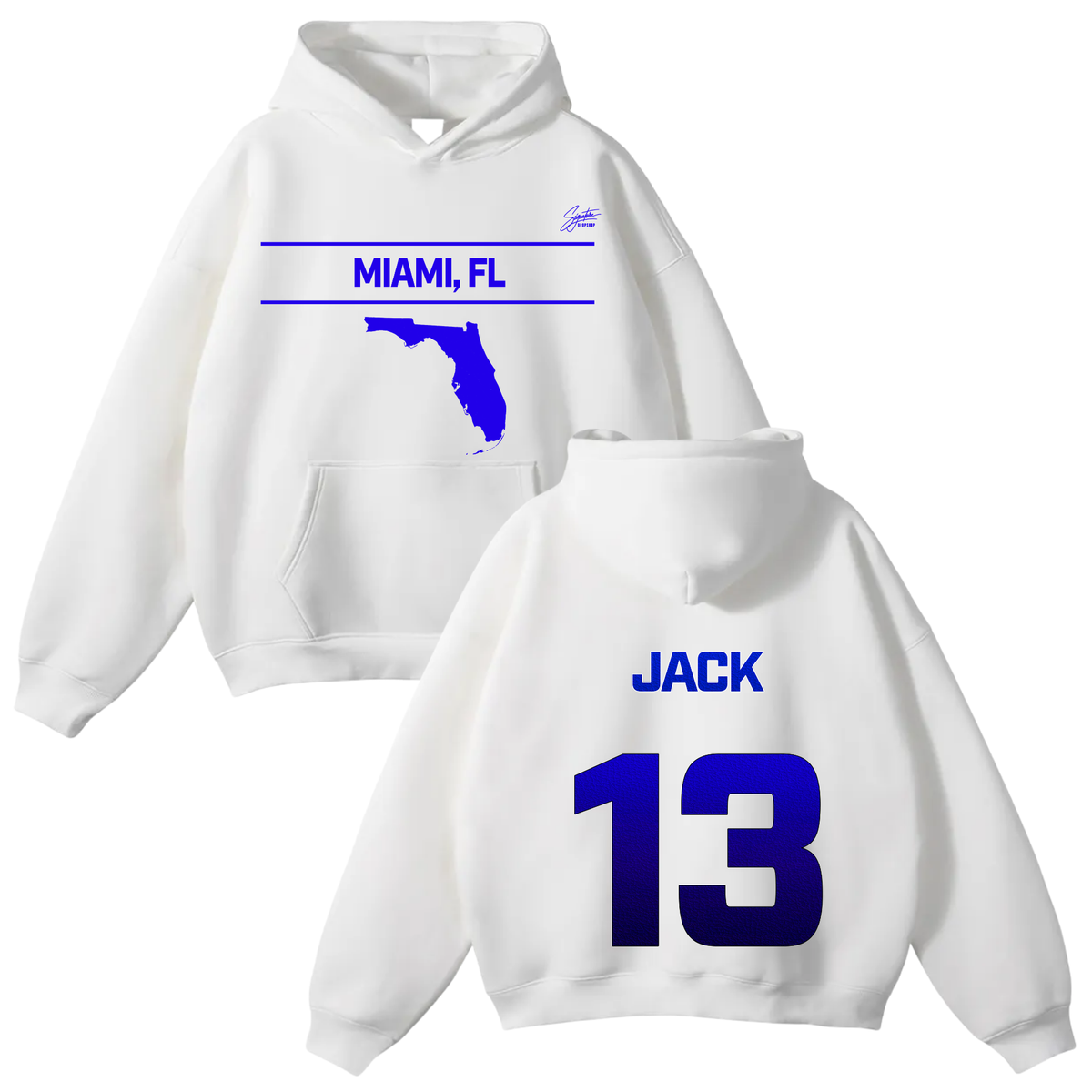 Tre Jack Oversize Fleeced Hoodie