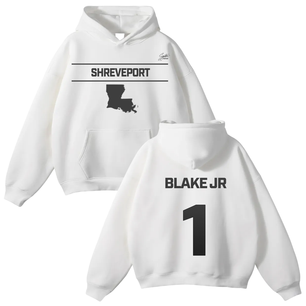 Vincent Blake Jr Oversize Fleeced Hoodie