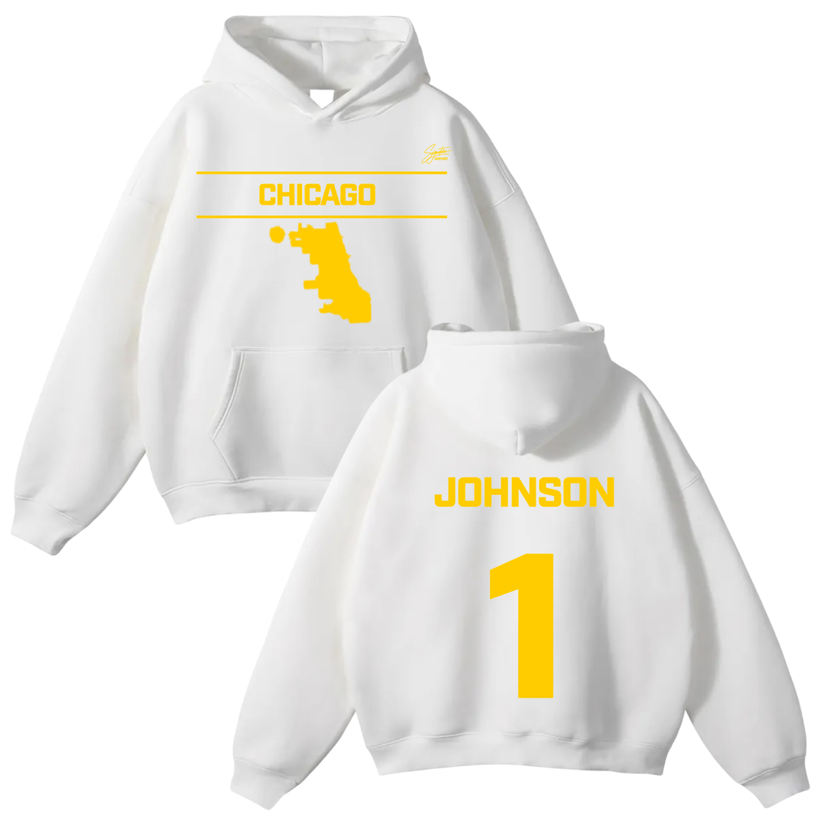 Javery Johnson Oversize Fleeced Hoodie