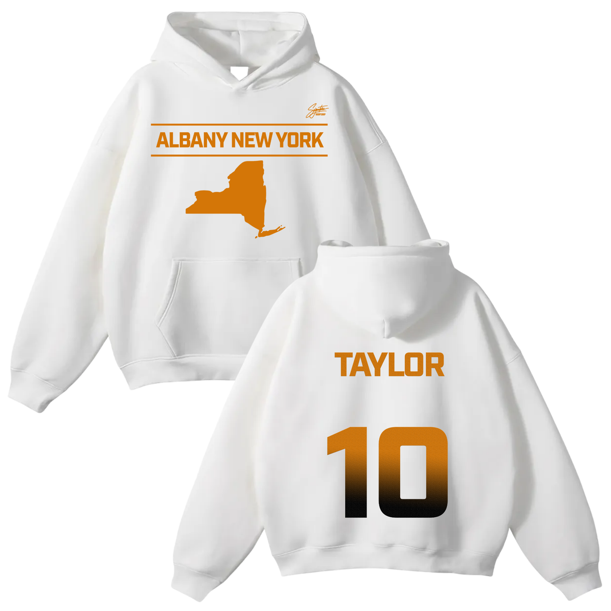 Taurian Taylor Oversize Fleeced Hoodie