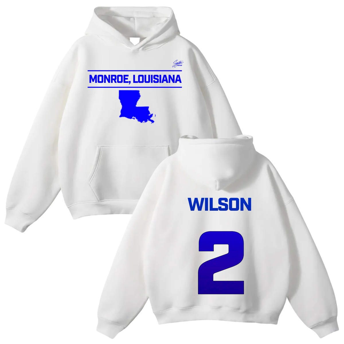 Tayshawn Wilson Oversize Fleeced Hoodie