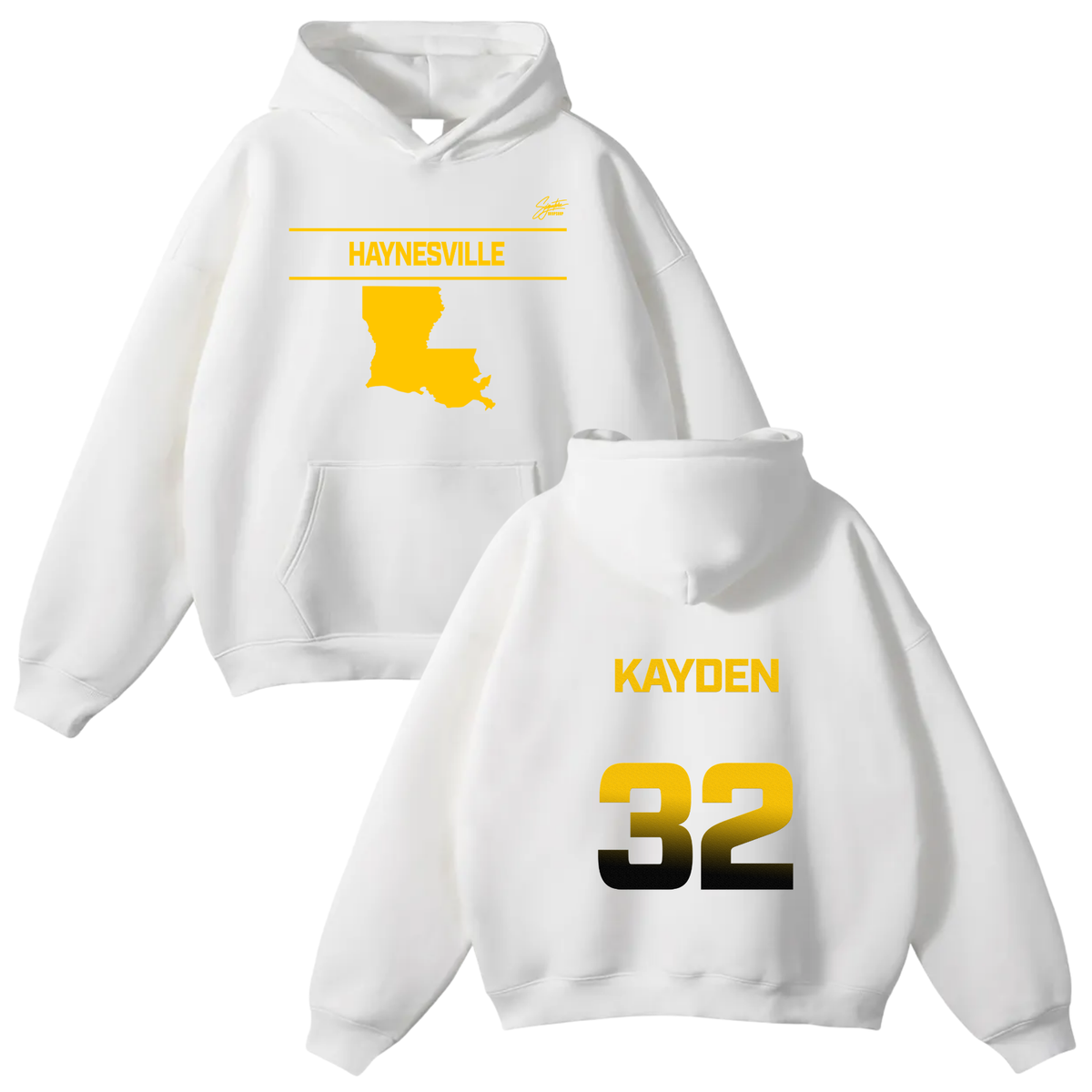 Kayden Jones Oversize Fleeced Hoodie