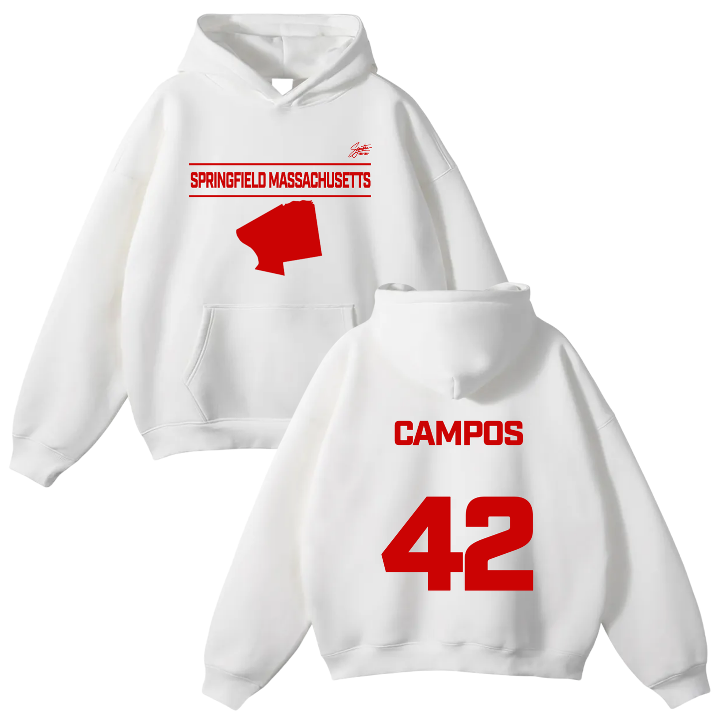 Jay Campos Oversize Fleeced Hoodie
