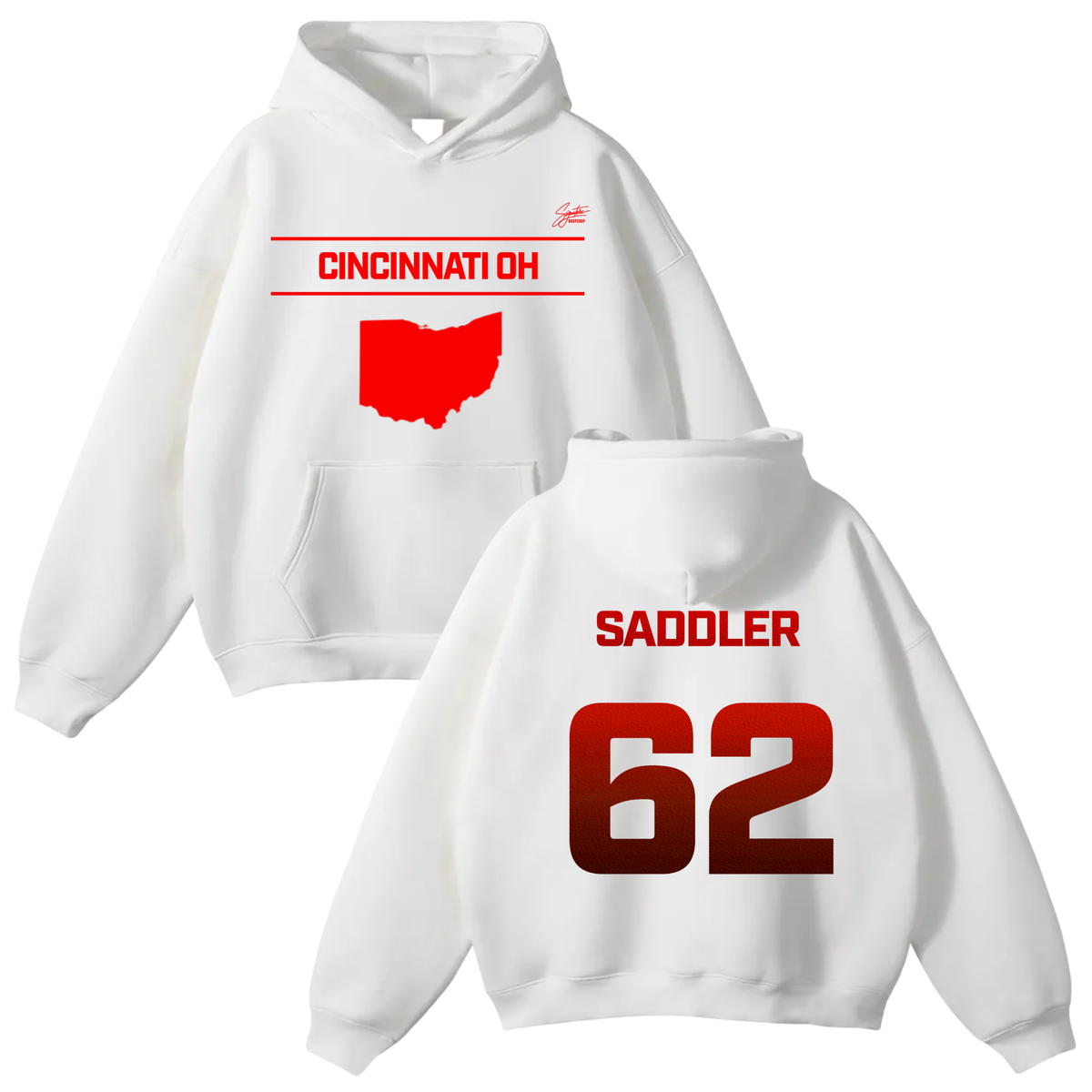 Patrick Saddler Oversize Fleeced Hoodie