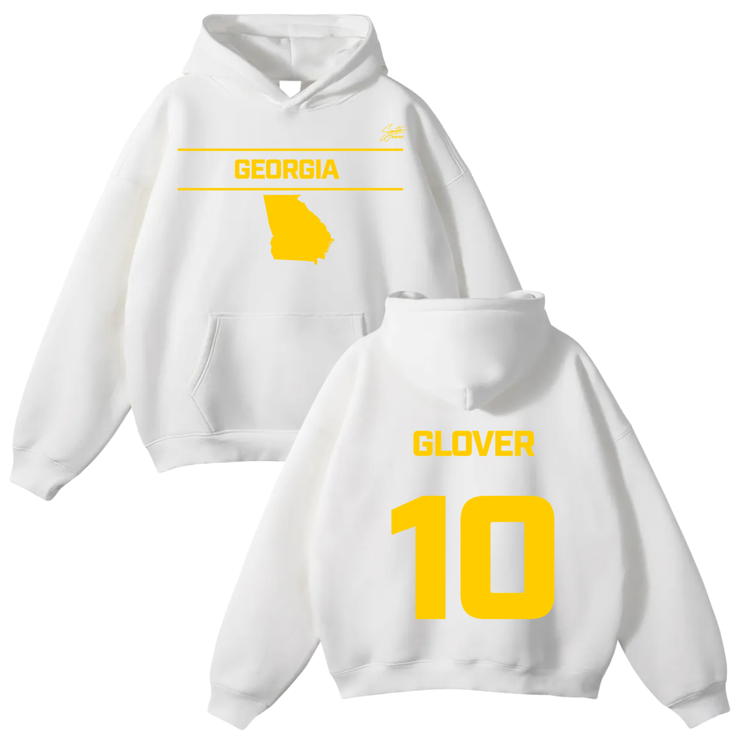Tevon Glover Oversize Fleeced Hoodie
