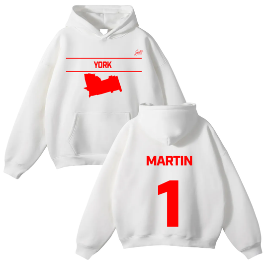 Demonte Martin Oversize Fleeced Hoodie