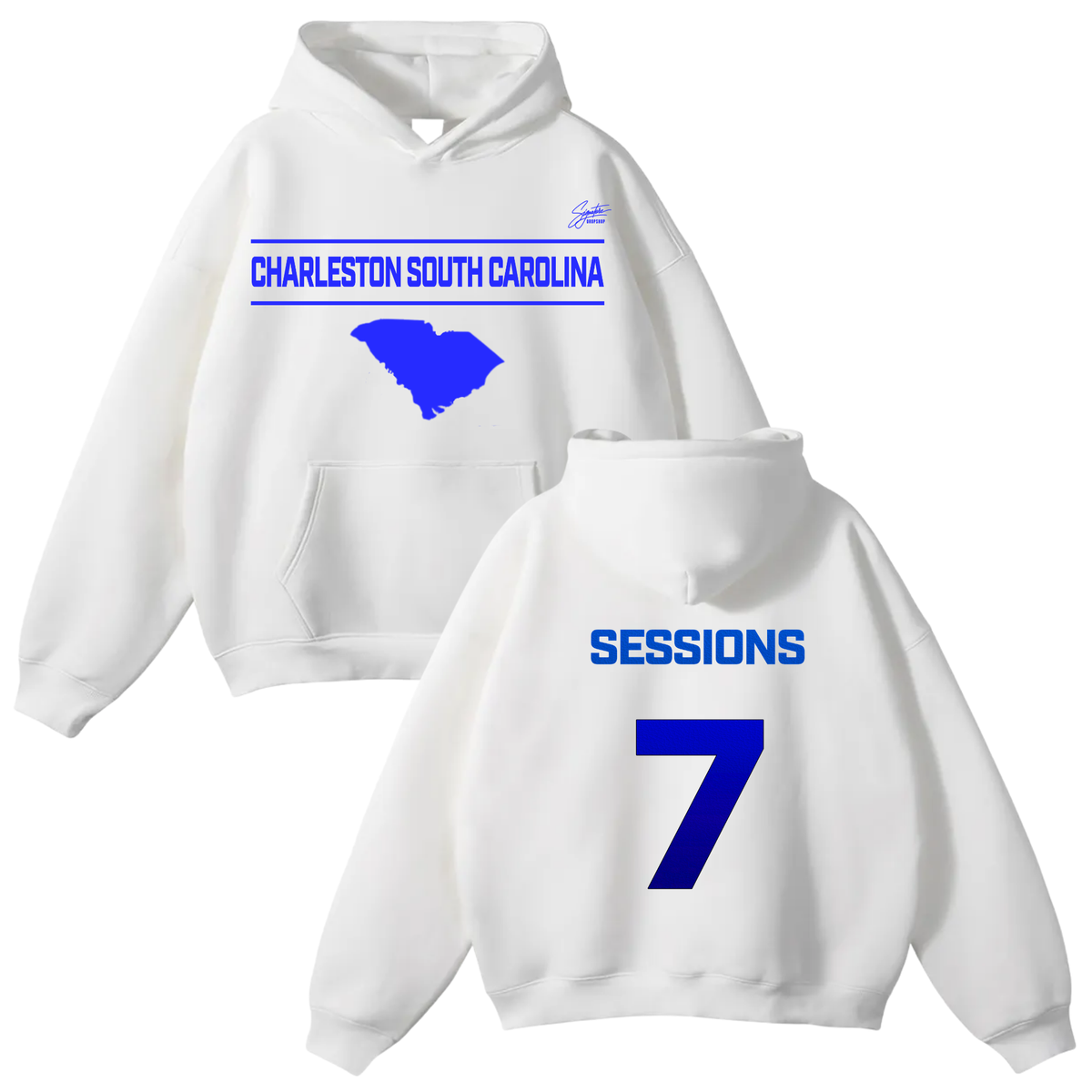 Marcez Sessions Oversize Fleeced Hoodie