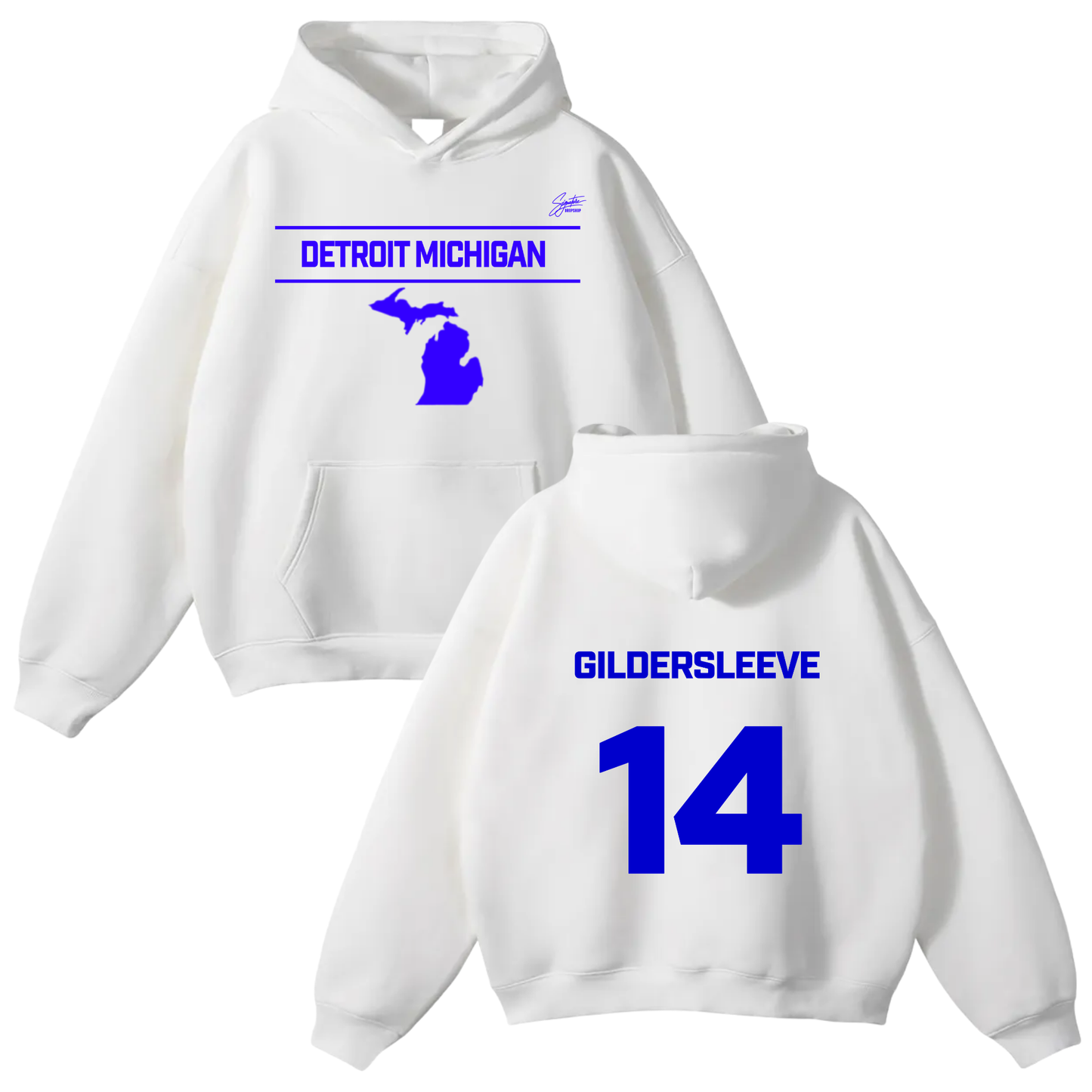 Makayla Gildersleeve Oversize Fleeced Hoodie