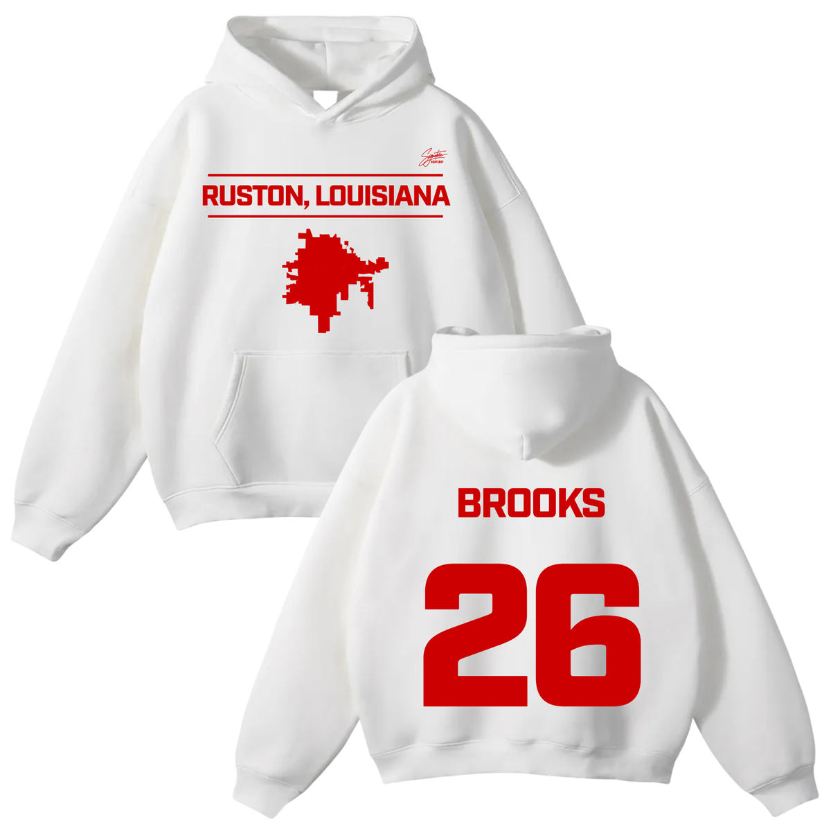 Dylone Brooks Oversize Fleeced Hoodie