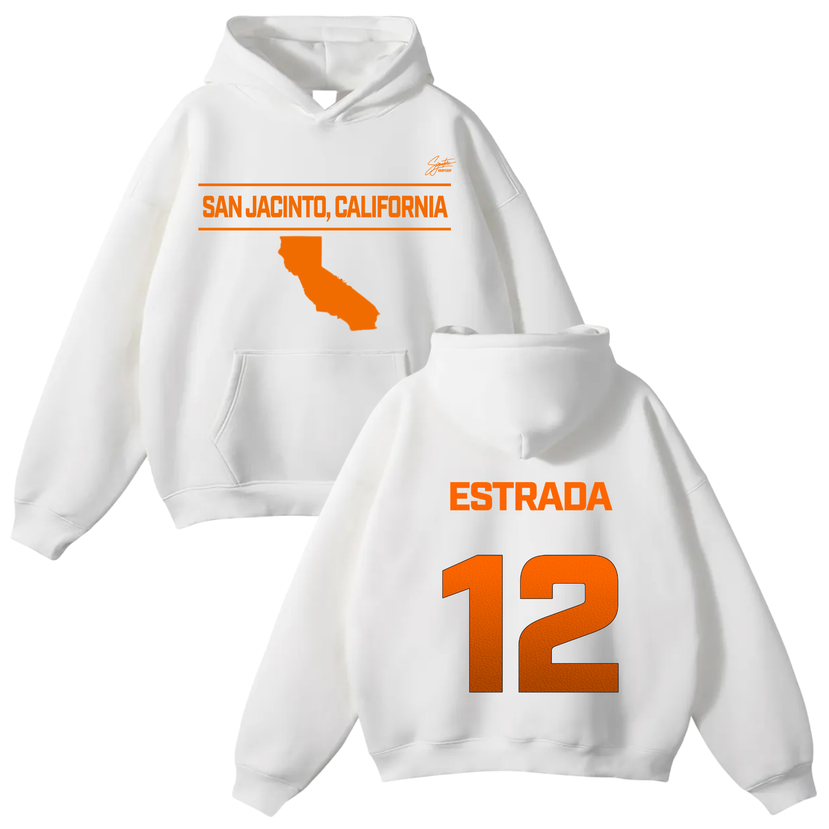 Josue Estrada Oversize Fleeced Hoodie