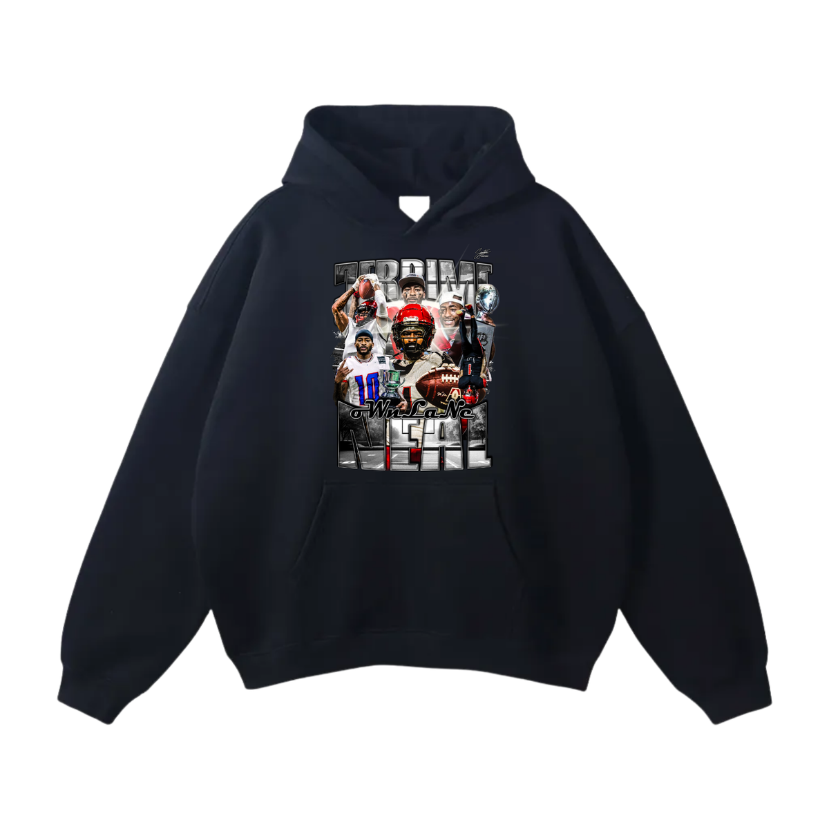 Jerrime Neal Oversize Fleeced Hoodie
